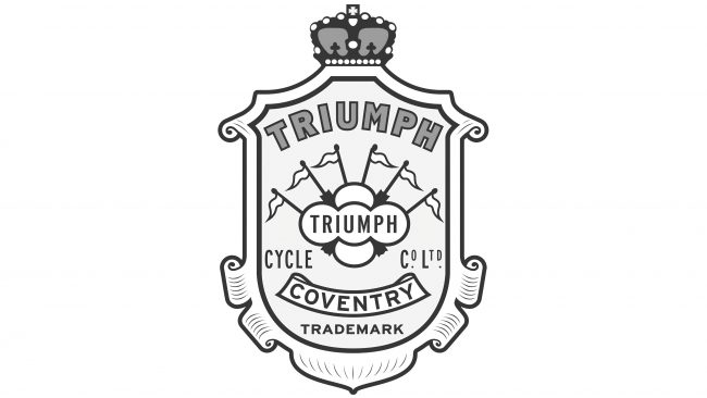 Triumph Logotipo 1902-1906
