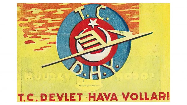 Turkish State Airlines Administration Logotipo 1933-1956