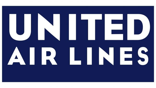 United Airlines Logotipo 1933-1935