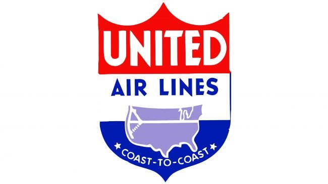 United Airlines Logotipo 1939-1940