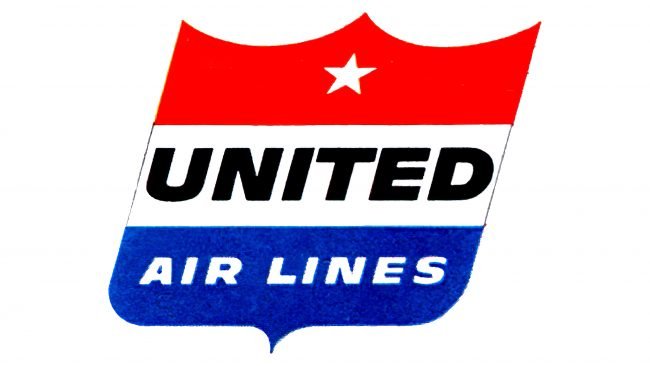 United Airlines Logotipo 1954-1960