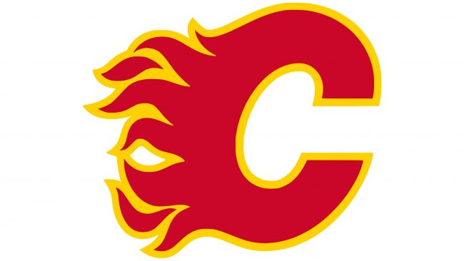 Calgary Flames Logotipo 1980-1994