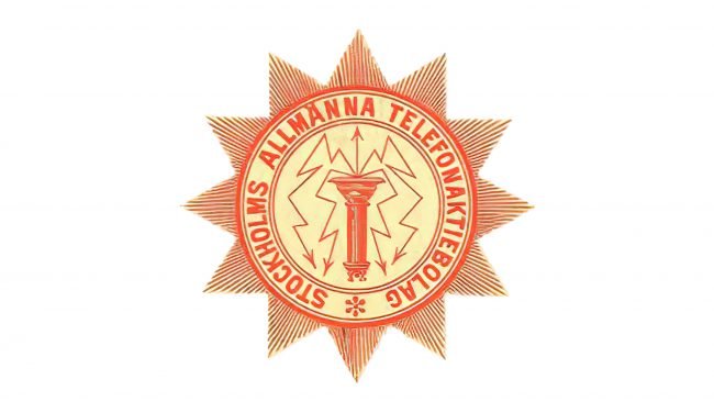 LM Ericsson Logotipo 1883-1918