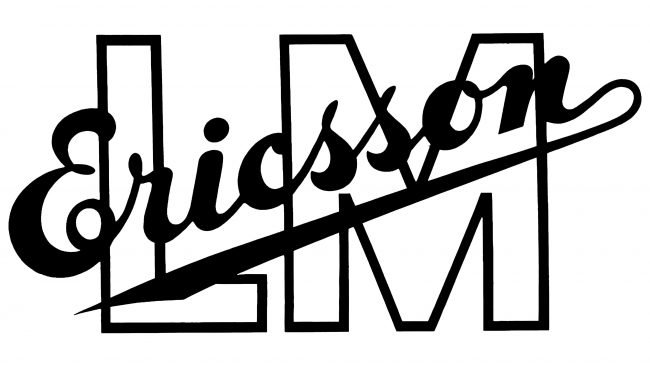 LM Ericsson Logotipo 1942-1982