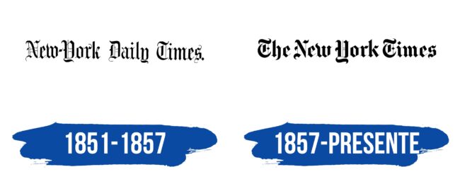 New York Times Logo Historia