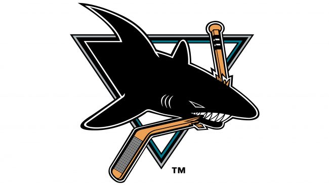 San Jose Sharks Logotipo 1991-1998