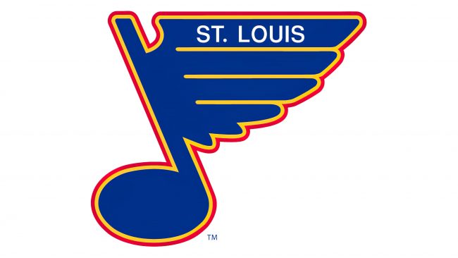 St. Louis Blues Logotipo 1989-1998