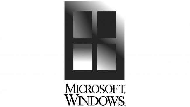 Windows 3.0 Logotipo 1990-2001