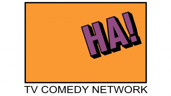 Ha! The TV Comedy Network Logotipo 1990-1991