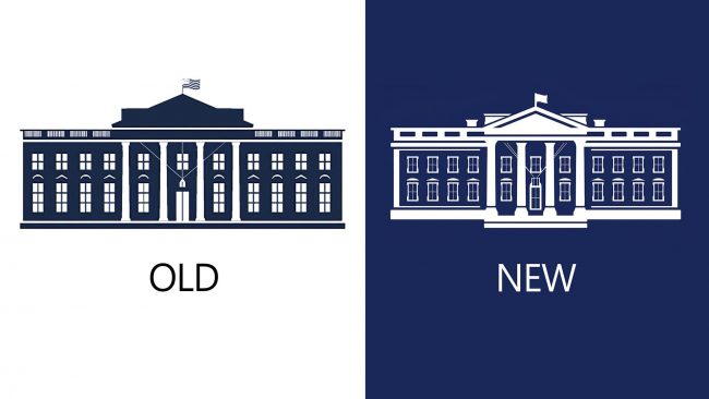 New-and-Old-White-House-Logo