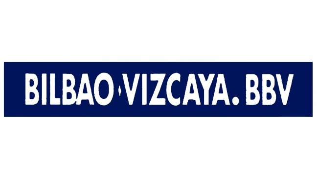 Banco Bilbao Vizcaya (BBV) Logotipo 1988