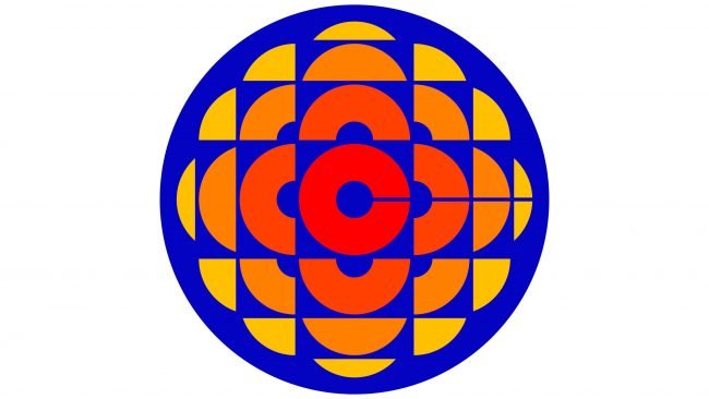 Canadian Broadcasting Corporation Logotipo 1974-1985