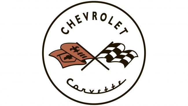 Corvette Logotipo 1953-1955