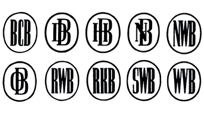 Deutsche Bank Logotipo 1947-1952