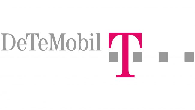 Deutsche Telekom Mobilfunk (DeTeMobil) Logotipo 1995-1996