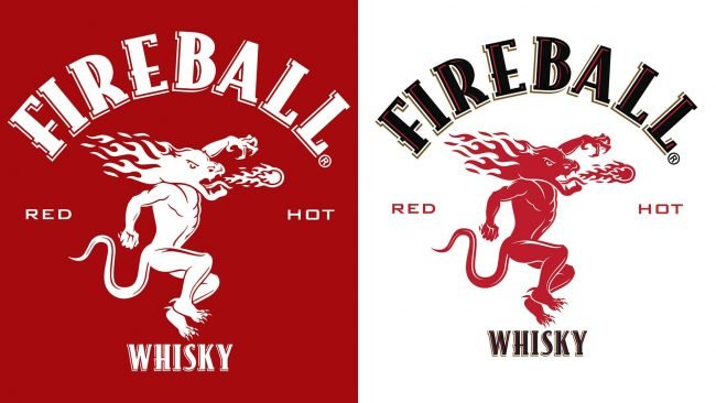 Fireball Whiskey Logo