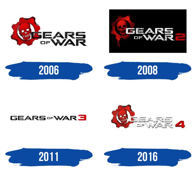 Gears of War Logo Historia