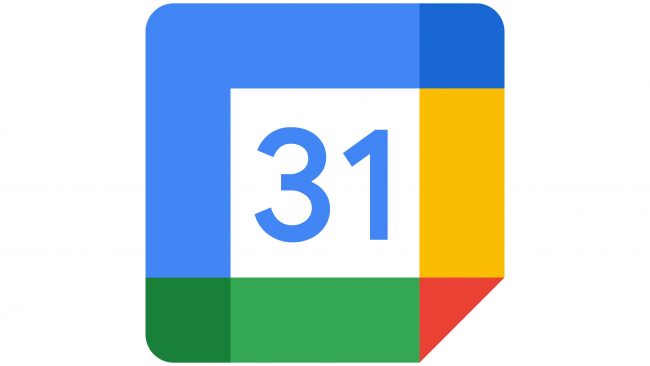Google Calendar Logotipo 2020-presente
