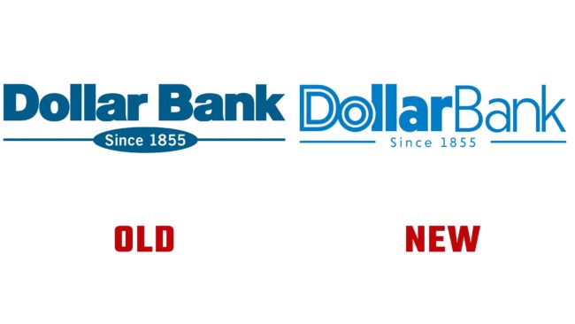 Dollar Bank antiguo y nuevo logotipo (Historia)