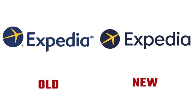 Expedia Nuevo y Antiguo Logotipo (historia)