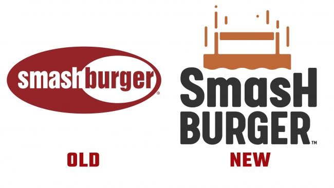 Historia del logo nuevo y antiguo de Smashburger