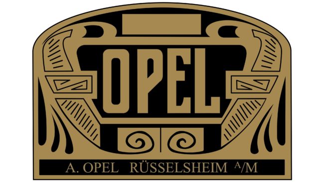 Opel Logotipo 1906-1909