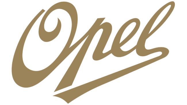 Opel Logotipo 1909-1910