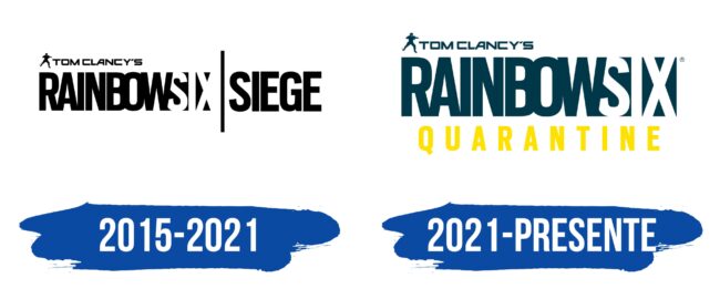 Rainbow Six Logo Historia
