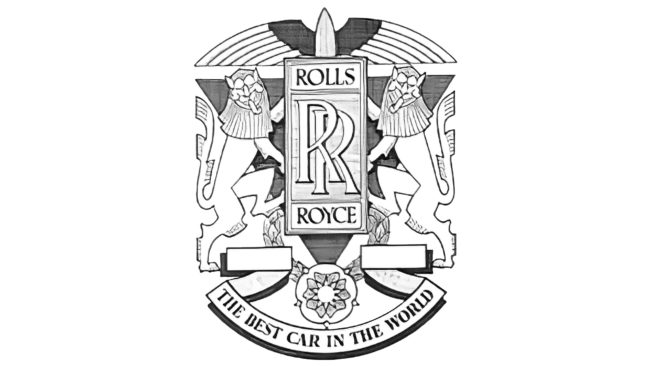 Rolls-Royce Motor Cars Logotipo 1911-1934