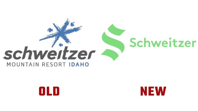 Schweitzer nuevo y antiguo Logo (historia)