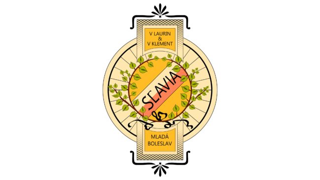 Slavia Logotipo 1895-1905