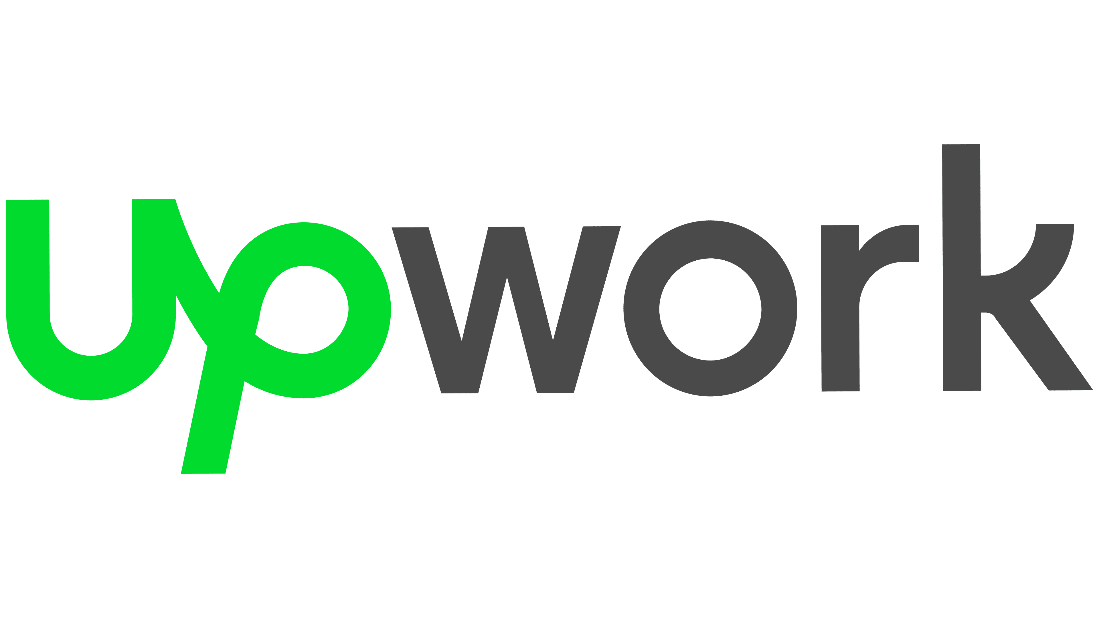 Logo Upwork, trabajos remotos