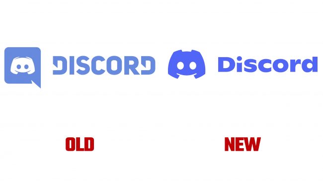 Discord nuevo y antiguo logotipo (historia)