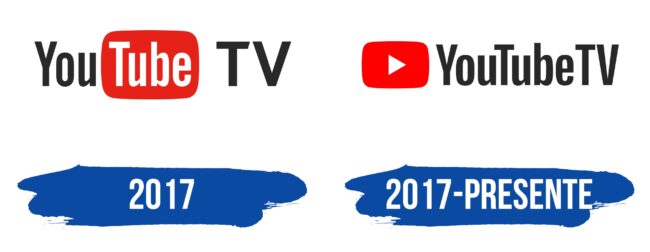YouTube TV Logo Historia