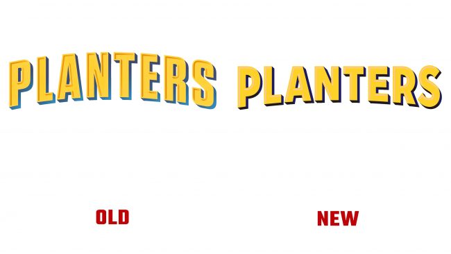 Planters antiguo y nuevo logotipo (historia)