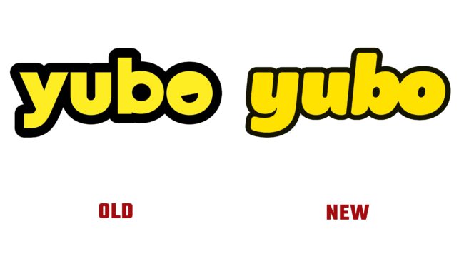 Yubo antiguo y nuevo logotipo (historia)