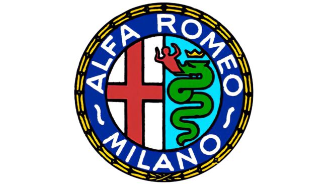 Alfa Romeo Logotipo 1948-1950