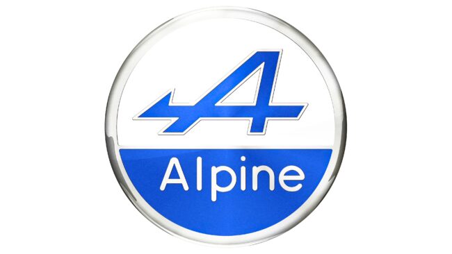 Alpine Logotipo 1954-1976