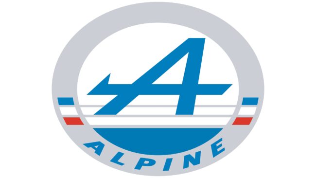 Alpine Logotipo 1976-2017
