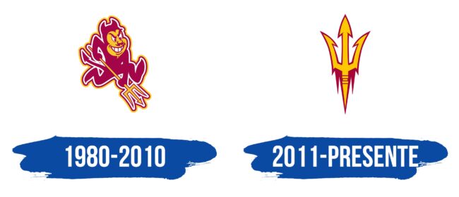 Arizona State Sun Devils Logo Historia