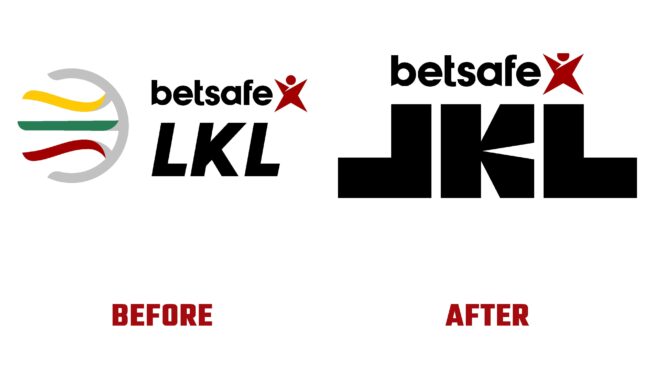 Betsafe LKL Antes y Despues del Logotipo (historia)