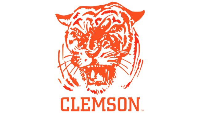Clemson Tigers Logotipo 1965-1969