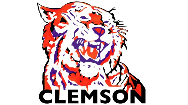 Clemson Tigers Logotipo 1970-1976