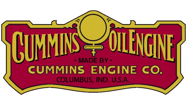 Cummins Logotipo 1919-1944