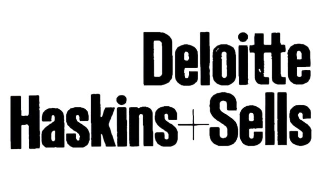 Deloitte, Haskins, & Sells Logotipo 1972-1989