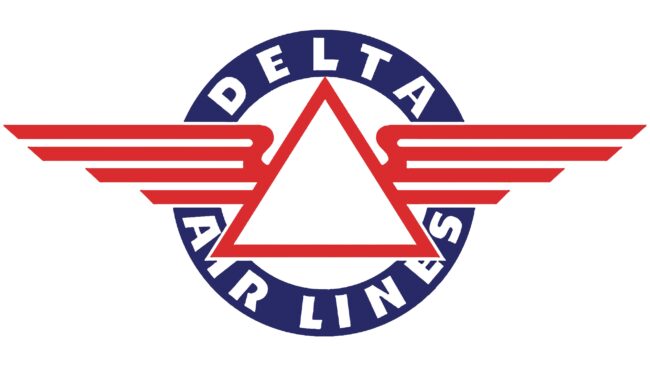 Delta Air Lines (First era) Logotipo 1934-1951