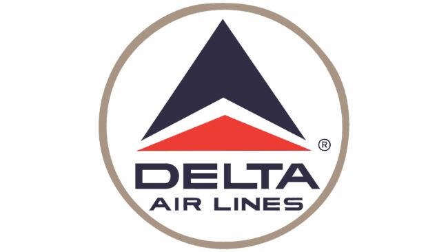 Delta Air Lines (Second era) Logotipo 1963-1993
