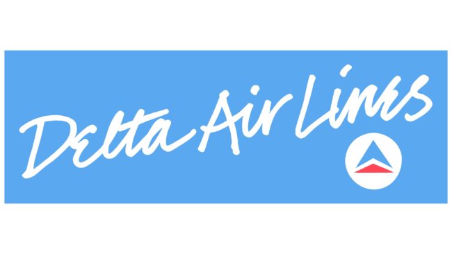 Delta Air Lines (Second era) Logotipo 1985-1987