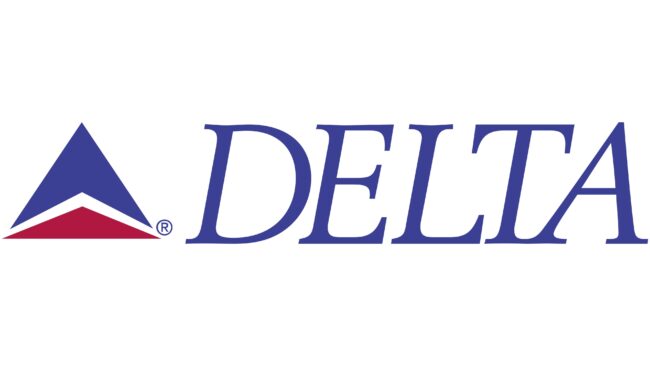 Delta Air Lines (Second era) Logotipo 1987-1995