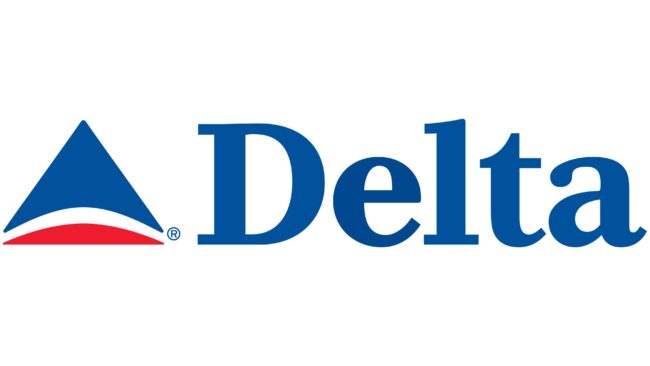 Delta Air Lines (Second era) Logotipo 2000-2004